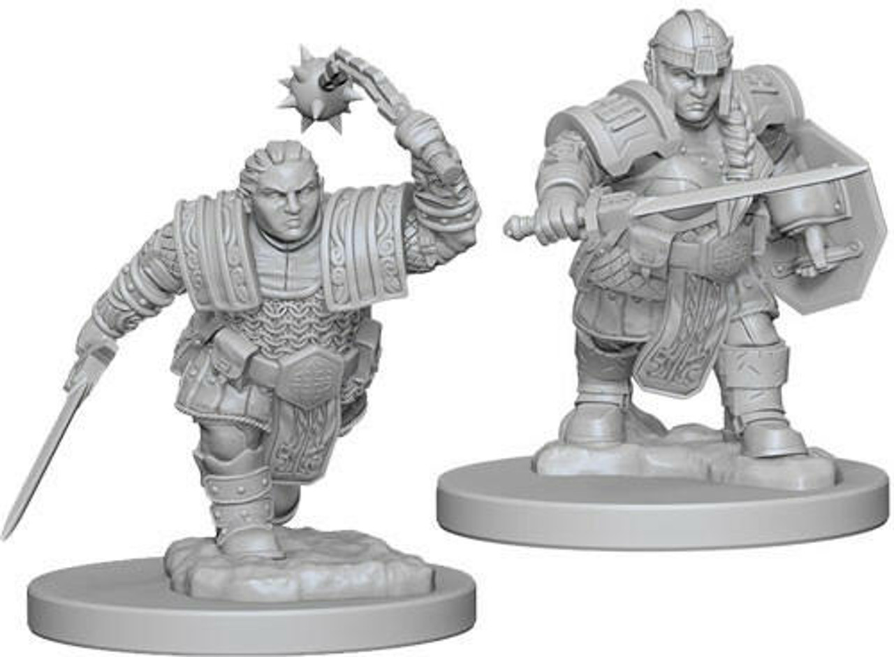 D&D Nolzur's Marvelous Miniatures: Dwarf Fighter Female – WizKids