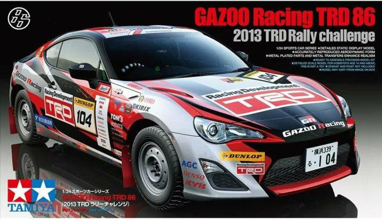 1/24 Gazoo Racing TRD 86 2013 Rally Challenge 24337
