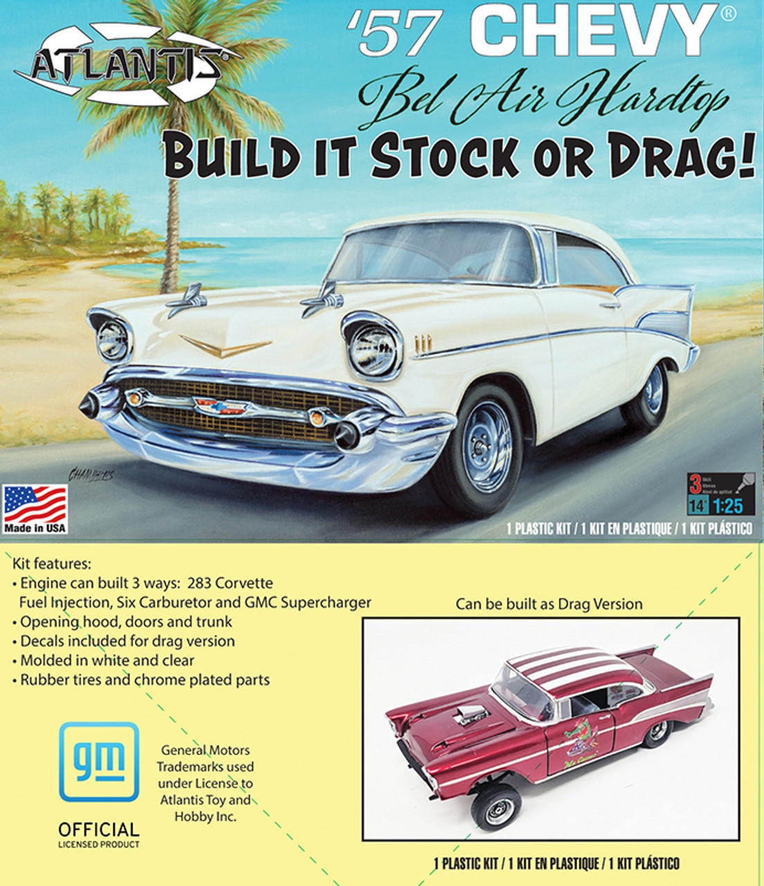 1/25 1957 Chevy Bel Air (Revell) 1371