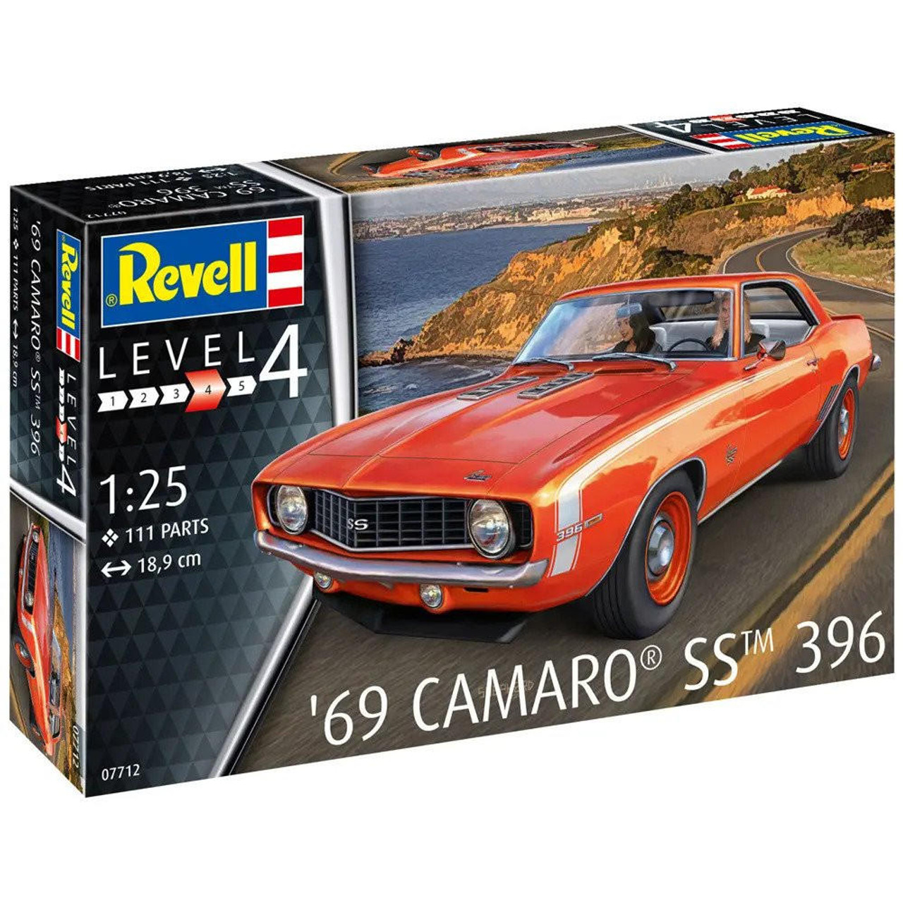 1/25 1969 Camaro SS 396 7712