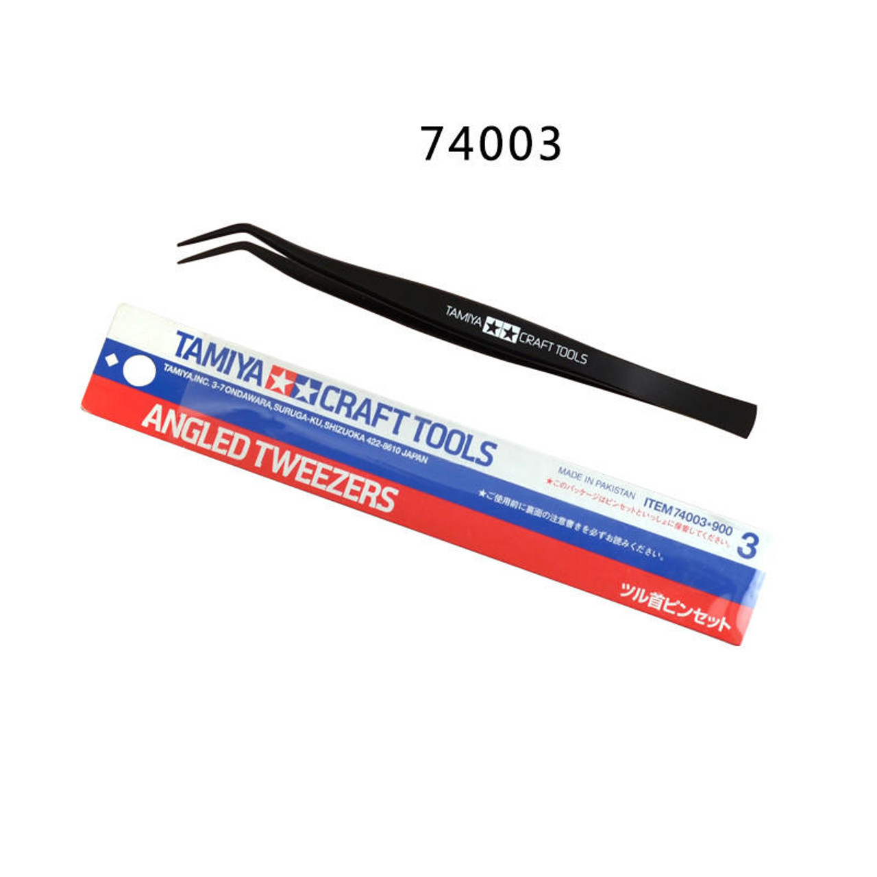 Angled Tweezers 74003