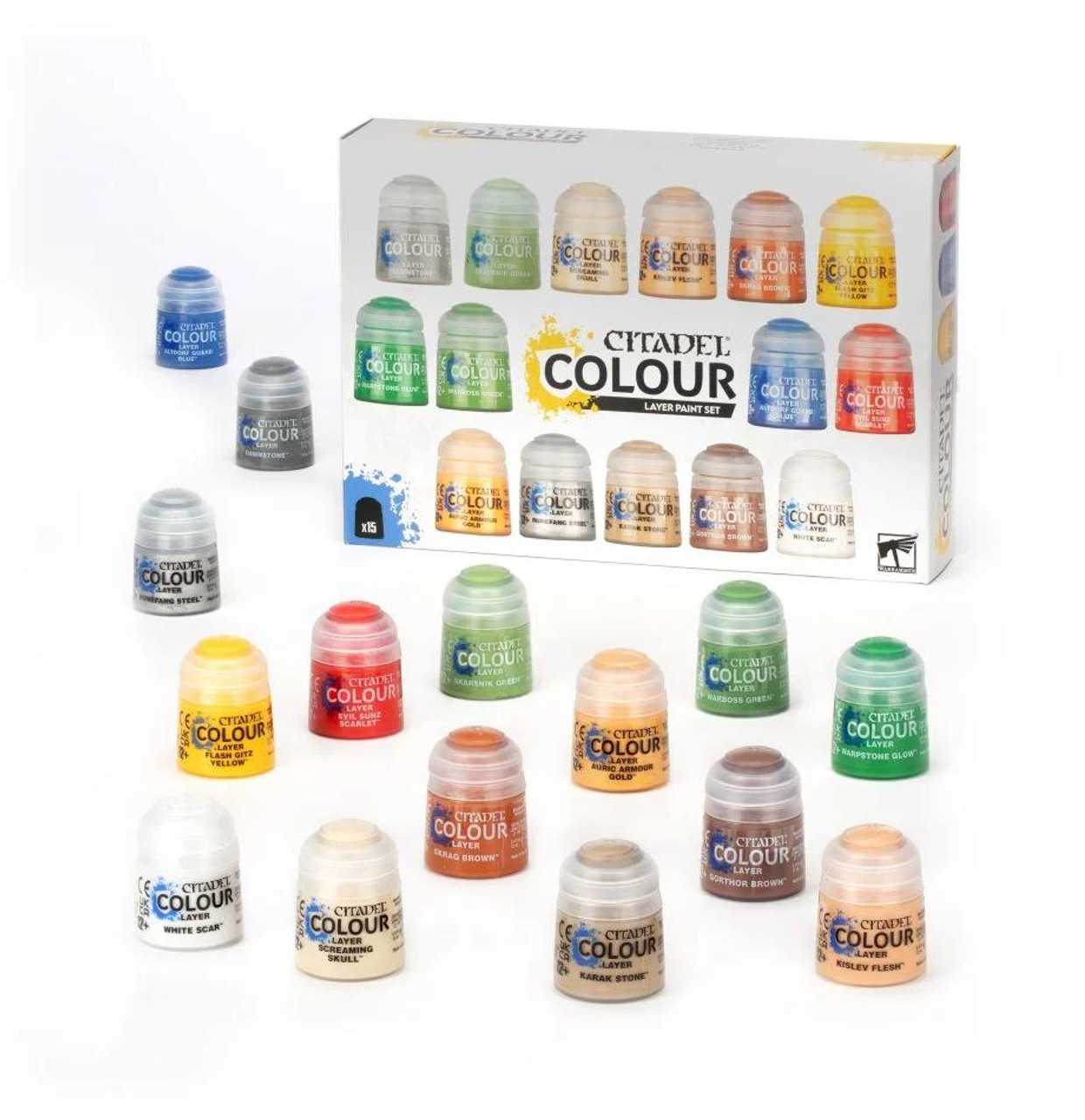 キャラクター CITADEL COLOUR LAYER PAINT SET Citadel Colour: Layer Paint Set