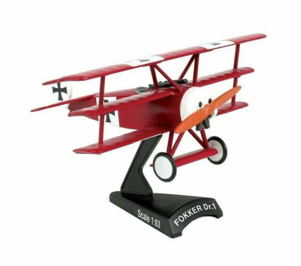 1/63 Fokker Dr.1 Red Baron Diecast 5349