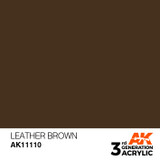 AK Interactive 3G Acrylic Leather Brown AK11110