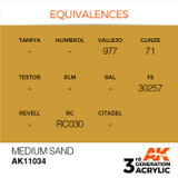 AK Interactive 3G Acrylic Medium Sand AK11034