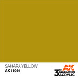 AK Interactive 3G Acrylic Sahara Yellow AK11040