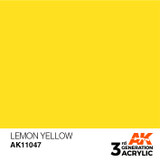 AK Interactive 3G Acrylic Lemon Yellow AK11047