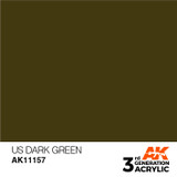 AK Interactive 3G Acrylic US Dark Green AK11157