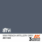 AK Interactive 3G Acrylic WWI French Artillery Grey AK11303