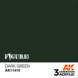 AK Interactive 3G Acrylic Dark Green AK11410