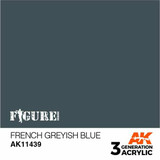 AK Interactive 3G Acrylic French Greyish Blue AK11439