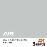 AK Interactive 3G Acrylic Light Grey FS 36495 AK11889 AK Interactive 3G Acrylic Light Grey FS 36495 AK11889