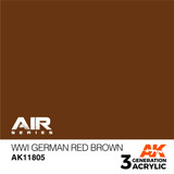 AK Interactive 3G Acrylic WWI German Red Brown AK11805