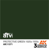 AK Interactive 3G Acrylic Protective Green 1920s-1930s AK11371