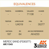 AK Interactive 3G Acrylic Merdc Sand FS30277 AK11343
