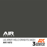 AK Interactive 3G Acrylic US Army Helo Drab FS 34031 AK11872