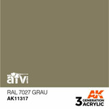 AK Interactive 3G Acrylic RAL 7027 Grau AK11317