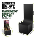 Green Stuff World Backdrop Display Plinth 5x5x5cm Black