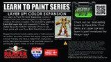 Reaper Miniatures Learn To Paint Kit: Layer Up! Color Expansion 08909 Reaper Miniatures Learn To Paint Kit: Layer Up! Color Expansion 08909