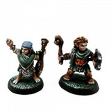 Reaper Miniatures Halfling River Witch and Druid (07105) 