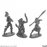 Reaper Miniatures Jade Fire Warriors (3) (30055) 