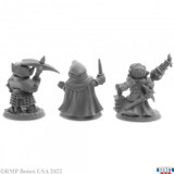 Reaper Miniatures Deep Gnome Warriors (3) (30063) 