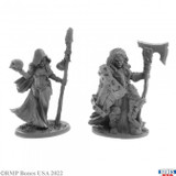 Reaper Miniatures Jade Fire Leaders (2) (30054) 