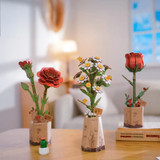 3D Wooden Flower Puzzle: Chamomile 3D Wooden Flower Puzzle: Chamomile