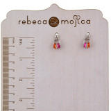 Lesbian Pride - Tiny Hoop Flag Earring Lesbian Pride - Tiny Hoop Flag Earring