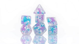 Sirius Dice RPG Dice Set 7 Cotton Candy Glowworm  at LionHeart Hobby