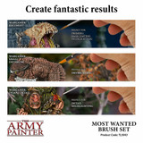 Army Painter: Most Wanted Brush Set 5043 at Lionheart Hobby