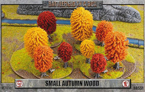 Gale Force Nine Battlefield in a Box Small Autumn Wood