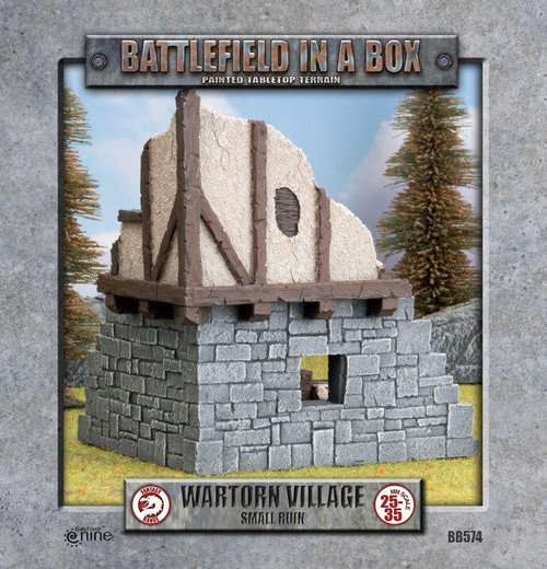 Gale Force Nine Wartorn Village Small Ruin x1