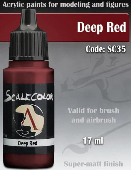 Scale75 Scale Color Bottle Deep Red SC-35