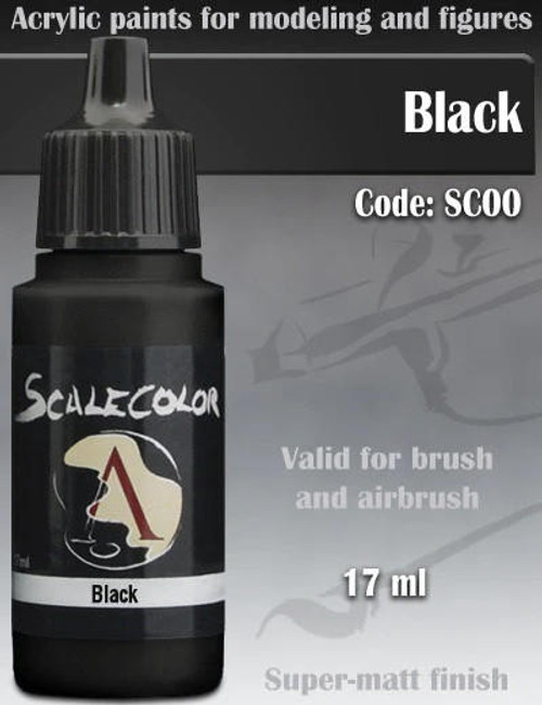 Scale75 Scale Color Bottle Black SC-00