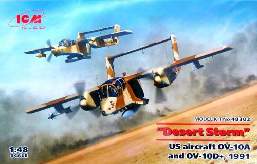 ICM 1/48 OV-10A and OV-10D Desert Storm 2 Kits 48302
