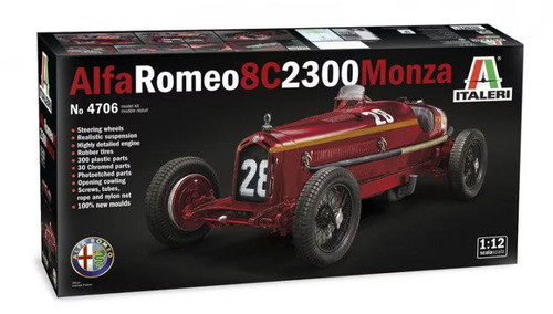 Italeri 1/12 Alfa Romeo 8C 2300 Monza 4706