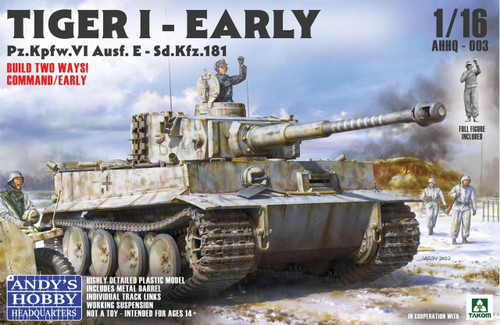 Takom -- Andy's Hobby Headquarters 1/16 Tiger I Early Production AHHQ003 