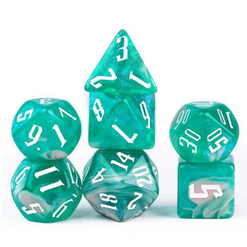 Foam Brain Games Magician's Wave RPG Dice Set 