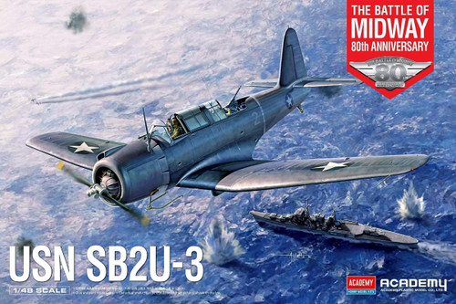 Academy 1/48 SB2U-3 Vindicator 80th Anniv. Midway 12350 