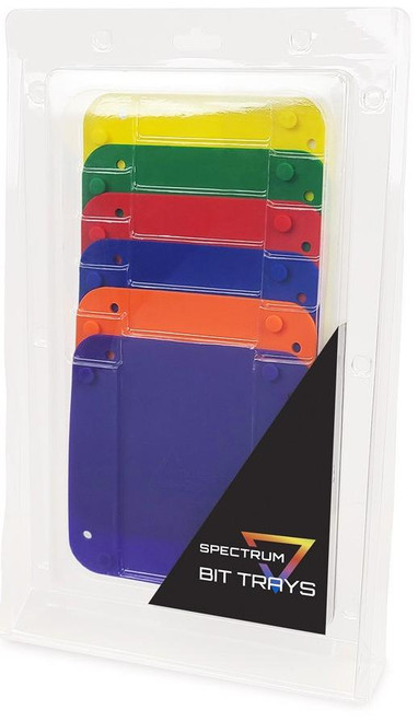 BCW Supplies Bit Trays: Spectrum: Assorted Colors 