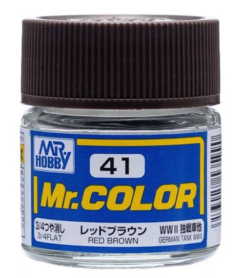 Gunze Sangyo Red Brown Mr.Color 10ml C041 at LionHeart Hobby