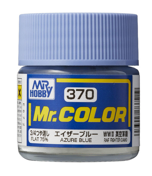 Gunze Sangyo Azure Blue Mr.Color 10ml C370 at Lionheart Hobby