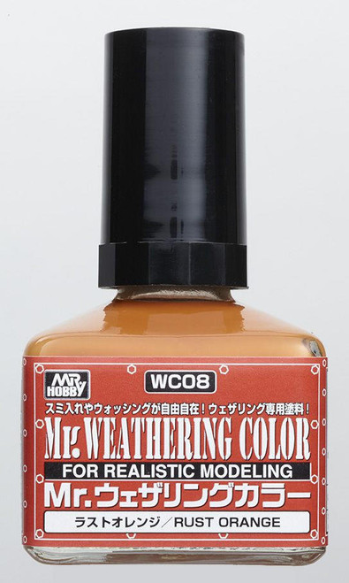 Gunze Sangyo Mr. Weathering Color Rust Orange 40ml WC08 