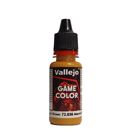 Vallejo Game Color: Bronze Brown, 17 ml. 72036 