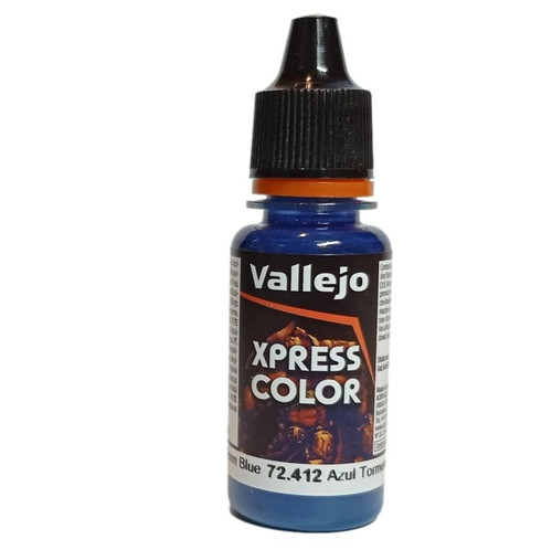 Vallejo Game Color: Xpress Color- Storm Blue, 18 ml. 72412 