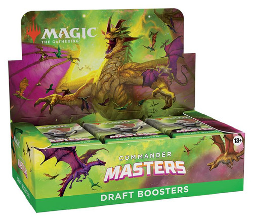 Wizards of the Coast MTG CCG: Commander Masters - Draft Booster Box 