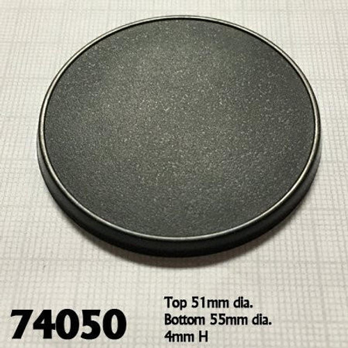 Bones 55mm Round Gaming Base (10) 