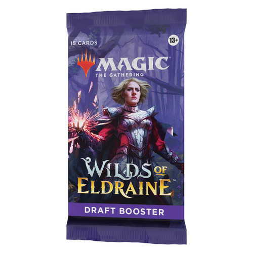 Wizards of the Coast Magic the Gathering CCG: Wilds of Eldraine Draft Booster 