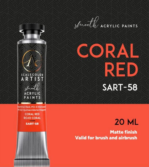 Scale75 Scalecolor Artist Range: Coral Red -58 